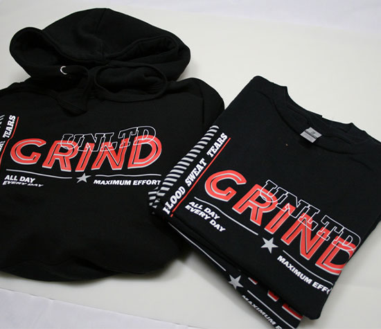 Grind Unltd Hoodie and T-shirt